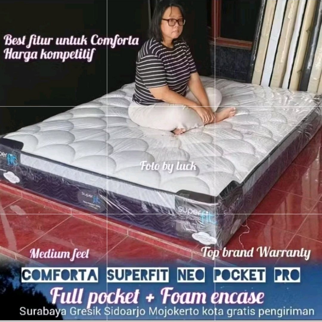 Comforta Superfit Neo Pocket Pro Limited 160 Putih